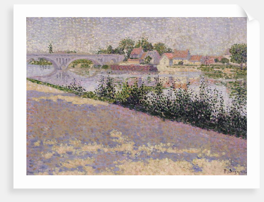 Les Andelys, Port Morin, 1886 by Paul Signac