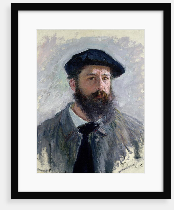 Self Portrait with a Beret, 1886 by Claude Monet