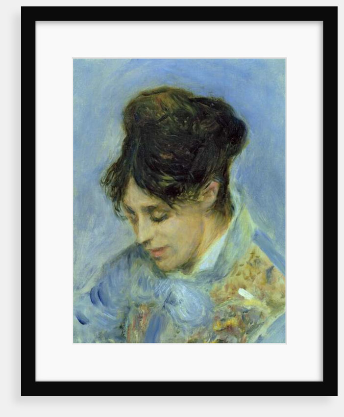 Portrait of Madame Claude Monet, 1872 by Pierre Auguste Renoir