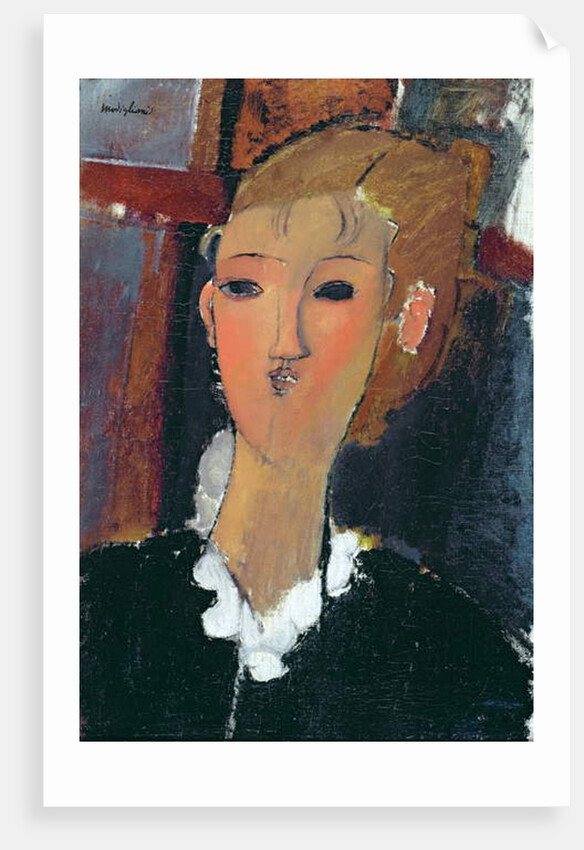 Young Woman in a Small Ruff, 1915 by Amedeo Modigliani
