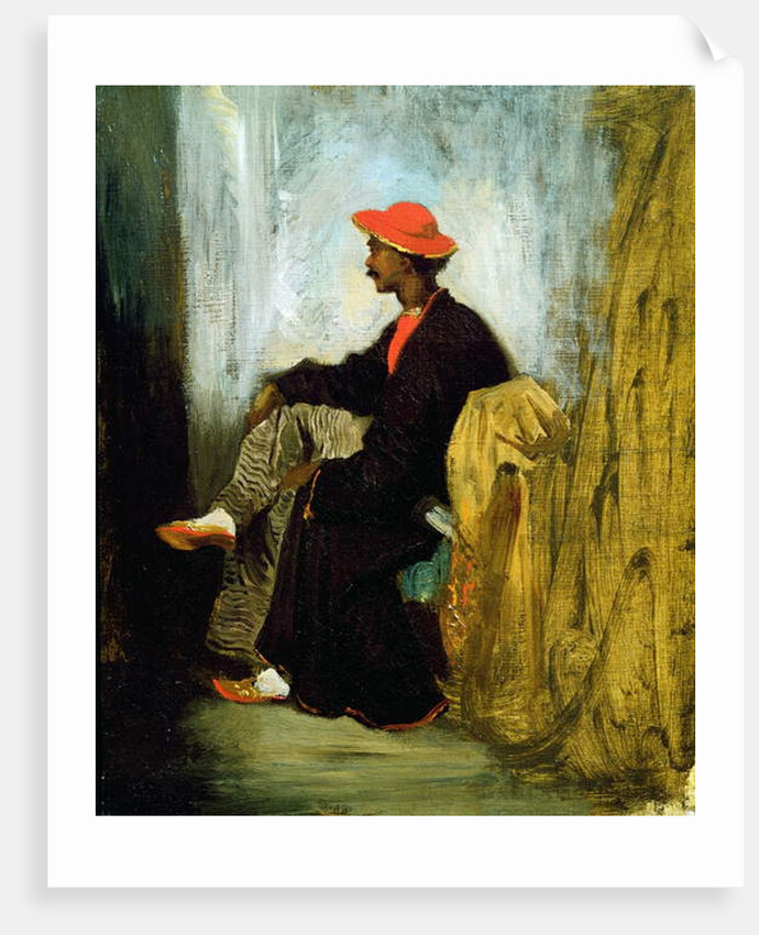 Study of an Indian from Calcutta, 1823 by Ferdinand Victor Eugene Delacroix