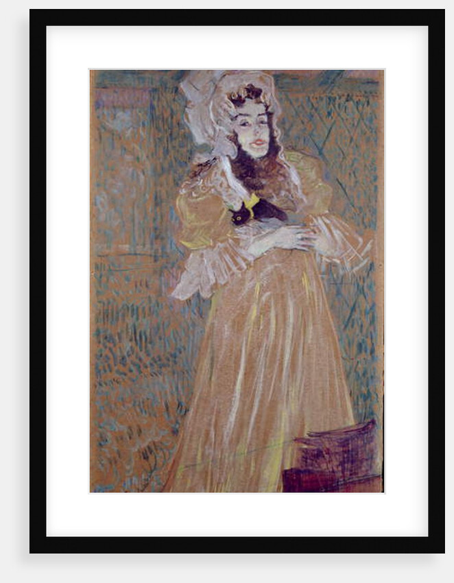 Miss May Belfort, 1895 by Henri de Toulouse-Lautrec