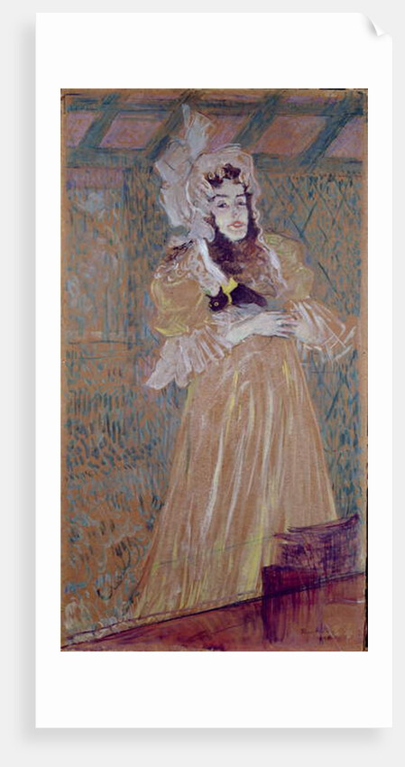 Miss May Belfort, 1895 by Henri de Toulouse-Lautrec