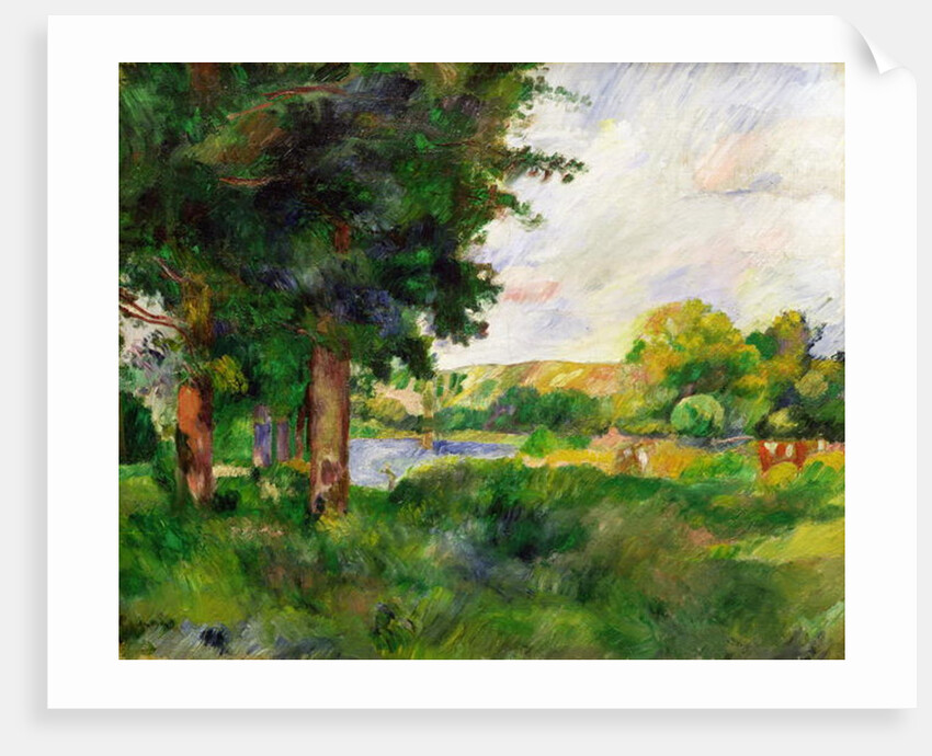 Landscape by Paul Cezanne
