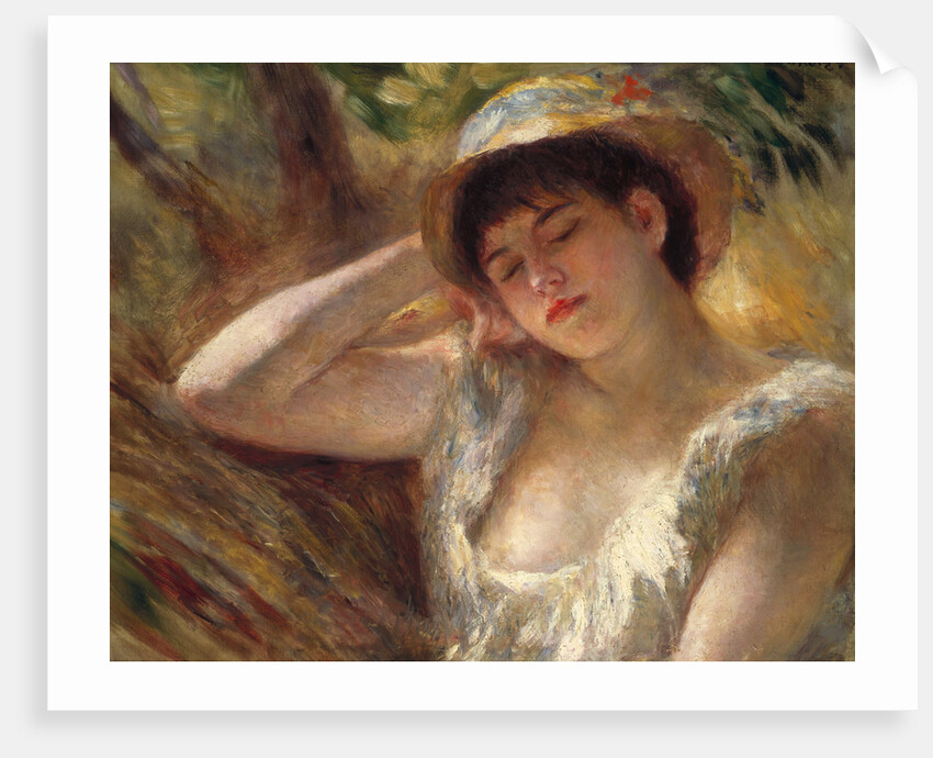 The Sleeper, 1880 by Pierre Auguste Renoir