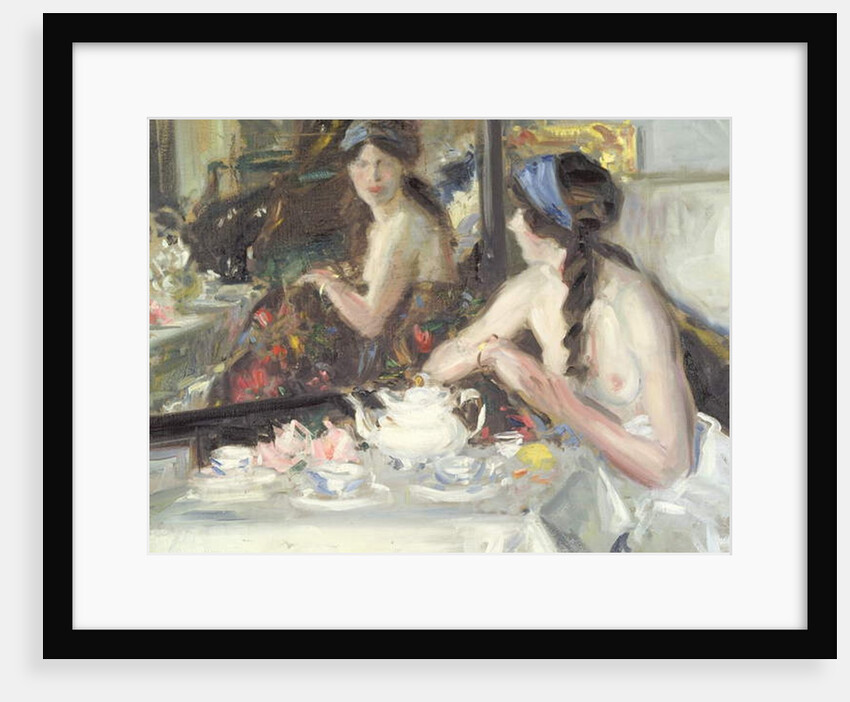 At the Mirror, 1913 by Francis Campbell Boileau Cadell