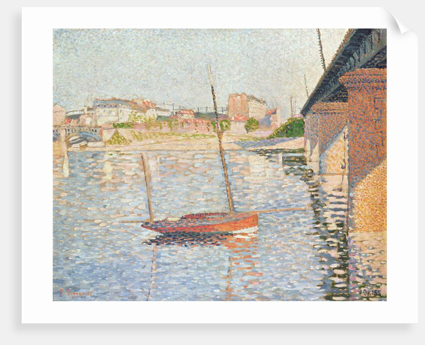 Le Clipper, Asnieres, 1887 by Paul Signac