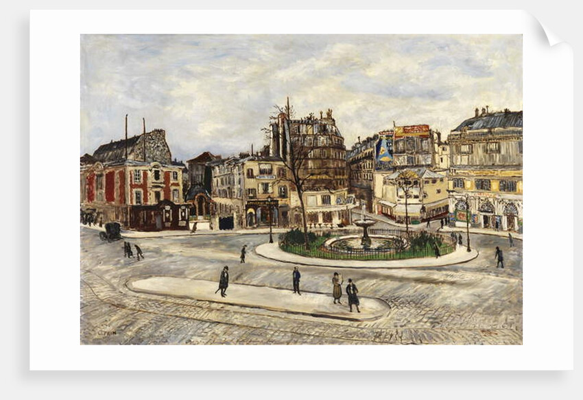 La Place Pigalle, c.1924 by Marcel Leprin