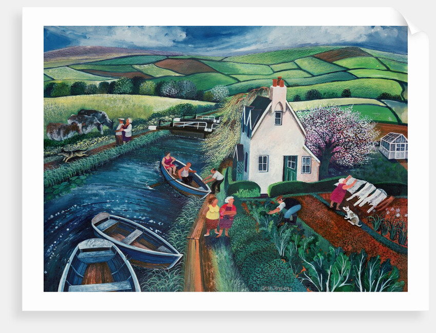 St Catherines Lock by Lisa Graa Jensen