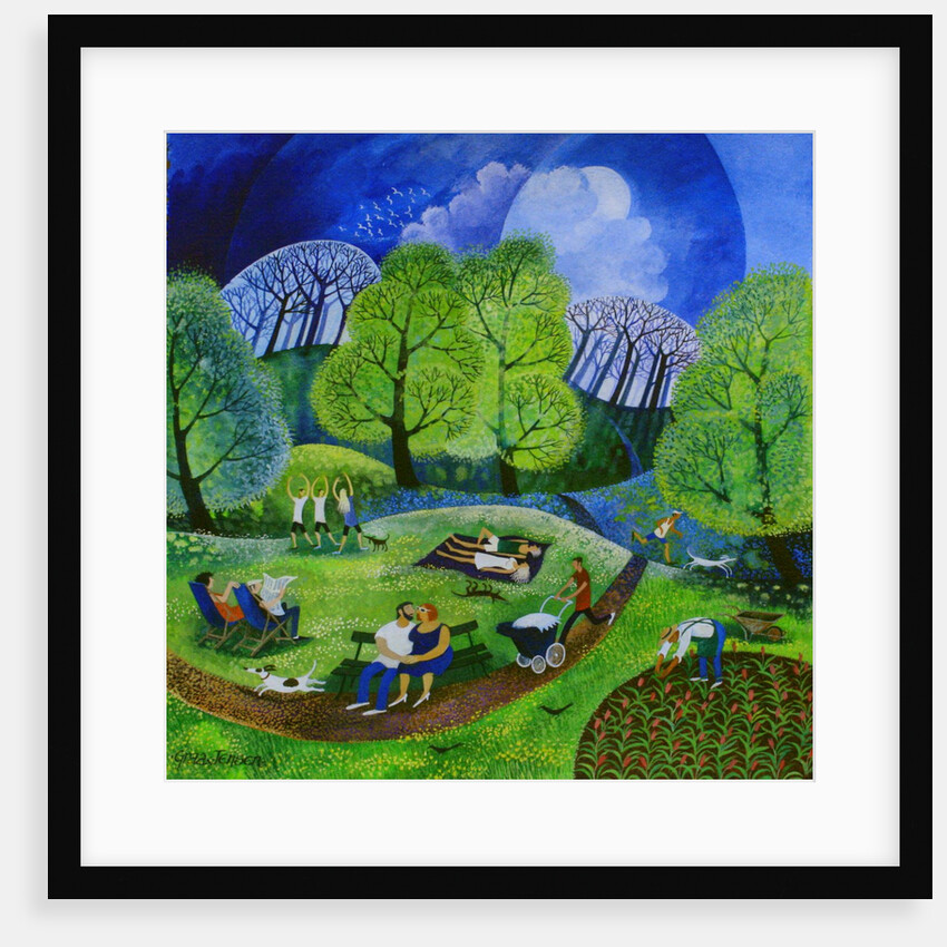 Tai Chi in the Park, 2009 by Lisa Graa Jensen