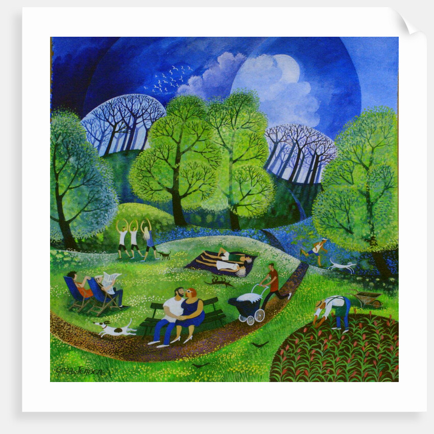 Tai Chi in the Park, 2009 by Lisa Graa Jensen