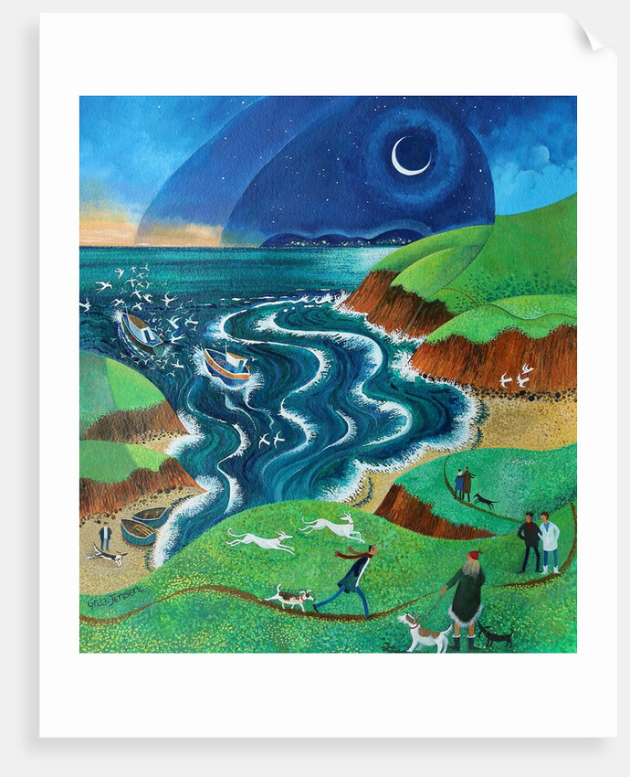 Evening Sea Breezes, 2017 by Lisa Graa Jensen