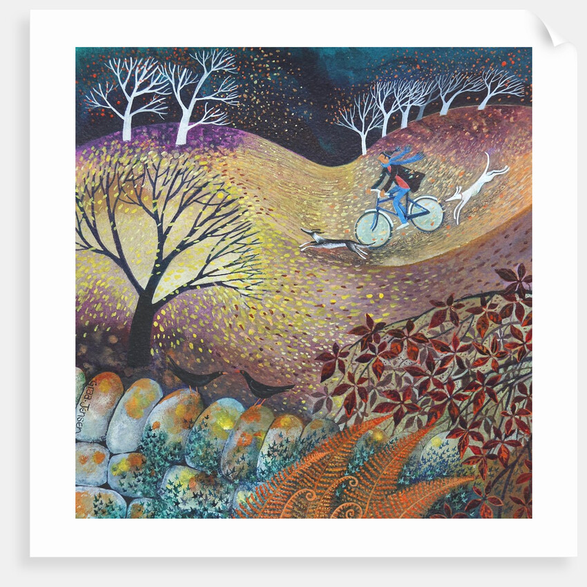 A windy day, 2018 by Lisa Graa Jensen