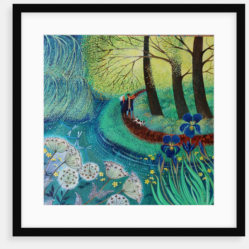 River Wey walk, 2017 by Lisa Graa Jensen