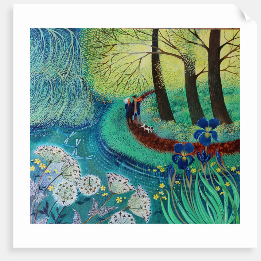 River Wey walk, 2017 by Lisa Graa Jensen