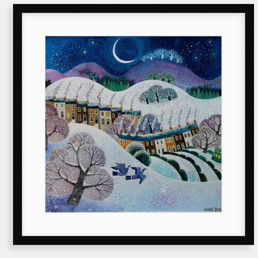 Snowfall, 2019 by Lisa Graa Jensen