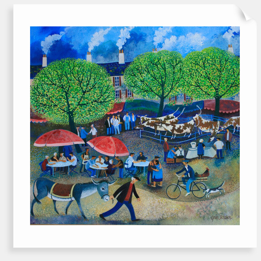 Another Market Day, 2008 by Lisa Graa Jensen