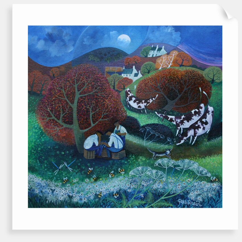 Cow Hands, 2012 by Lisa Graa Jensen