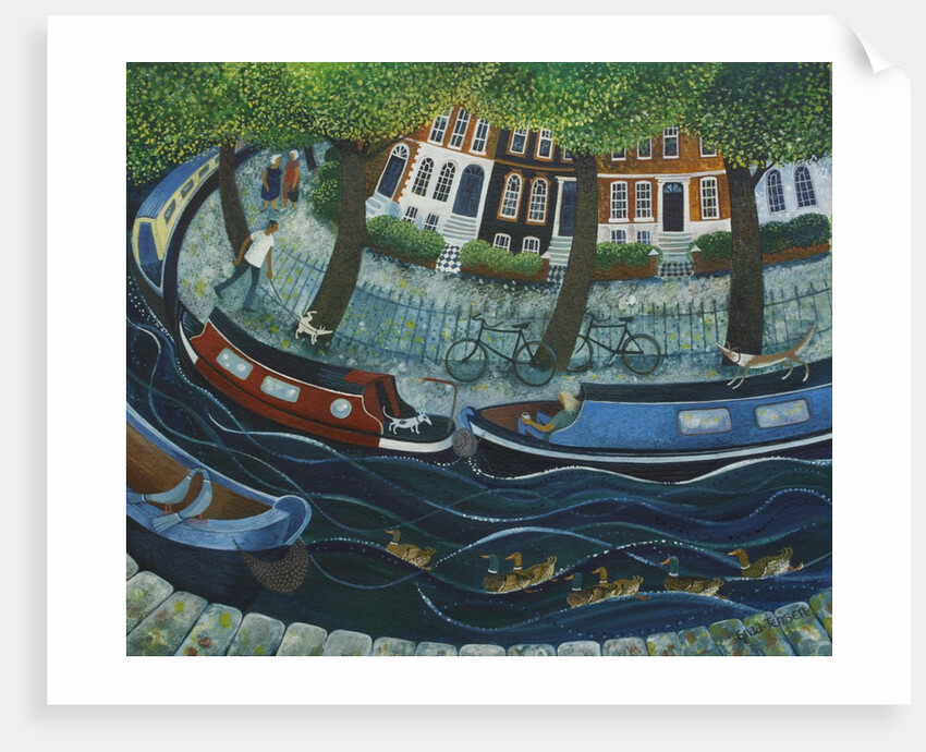 Regents Canal by Lisa Graa Jensen