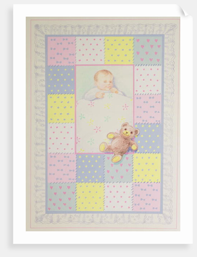 Baby Quilt by Lavinia Hamer