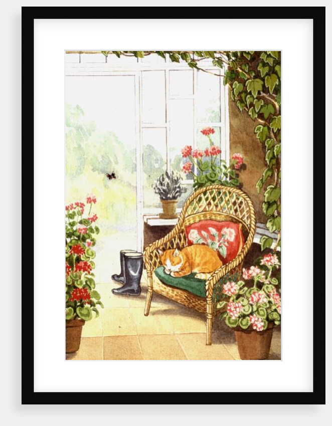 In the Conservatory by Lavinia Hamer