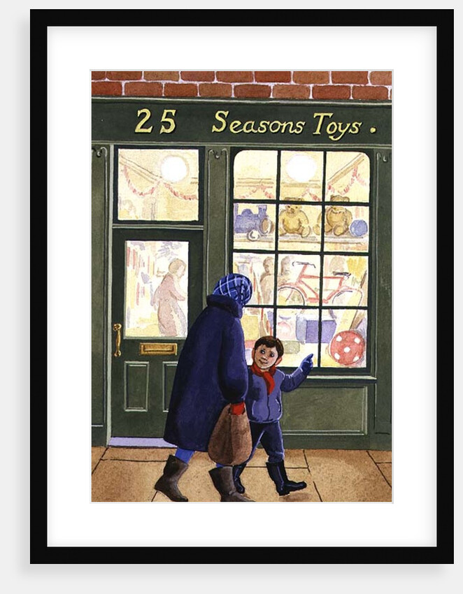 Christmas Shopping by Lavinia Hamer