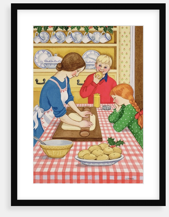 Making Mince Pies by Lavinia Hamer