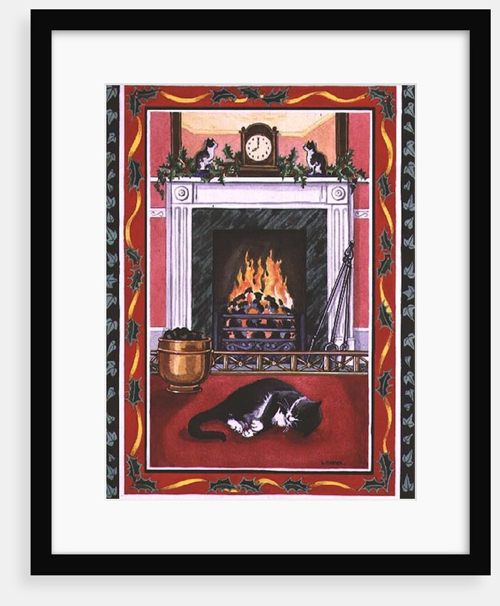 Christmas Fire by Lavinia Hamer