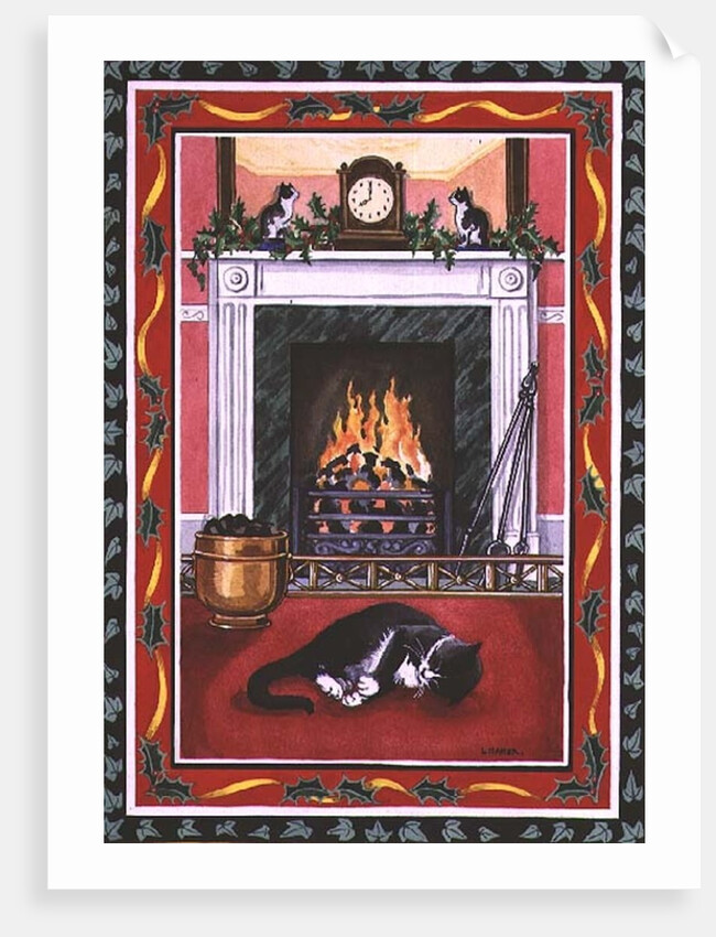 Christmas Fire by Lavinia Hamer
