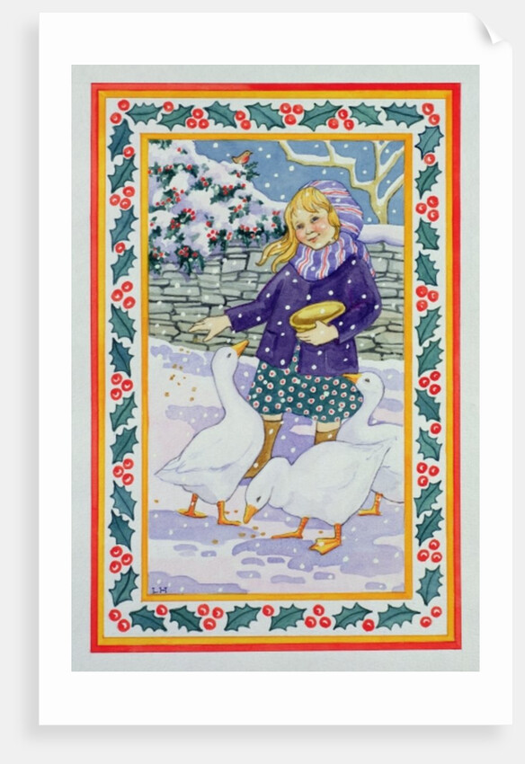 Christmas Geese by Lavinia Hamer