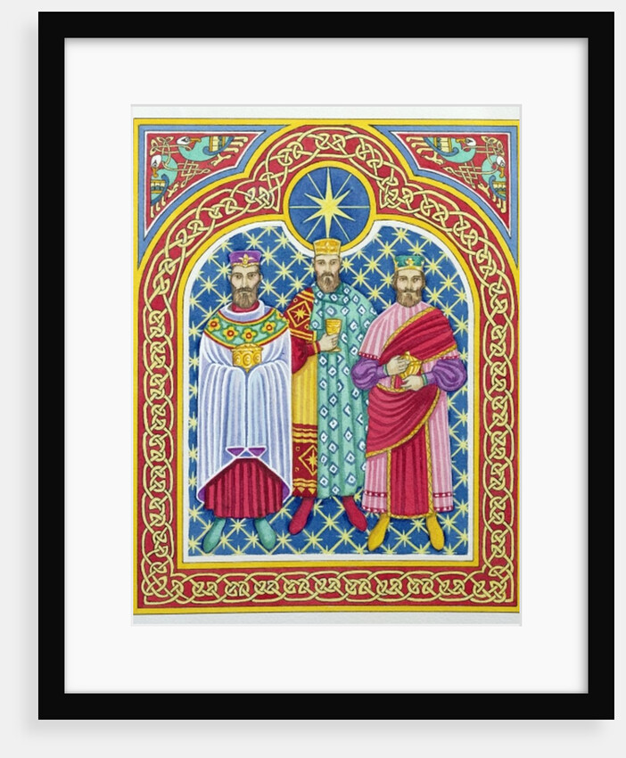 Adoration of the Magi by Lavinia Hamer