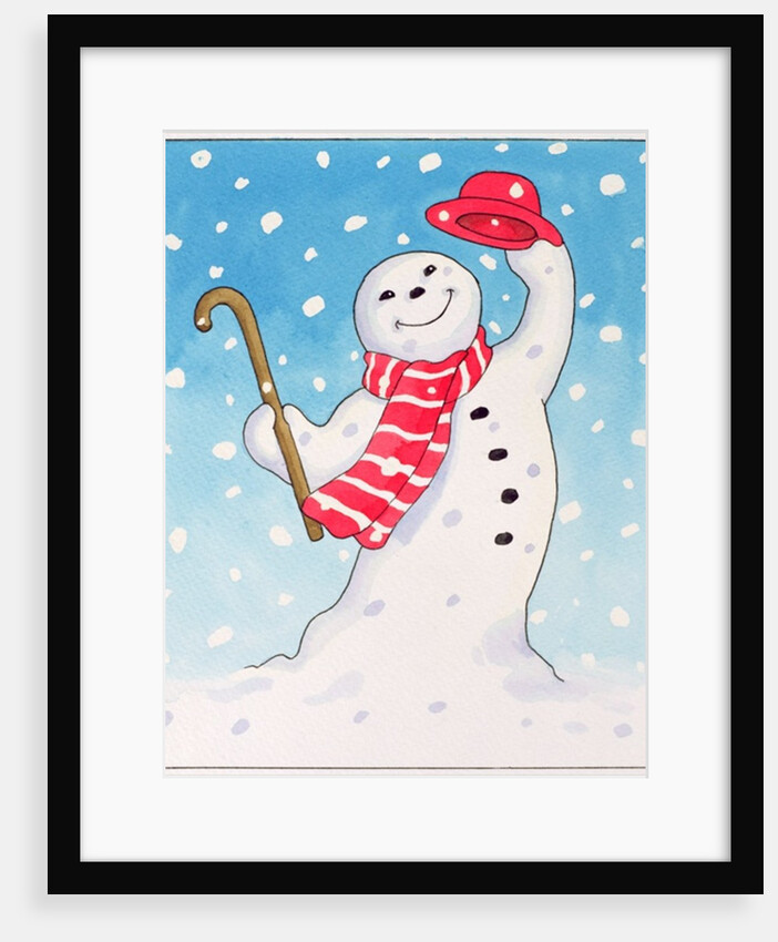 Dancing Snowman, 1996 by Lavinia Hamer