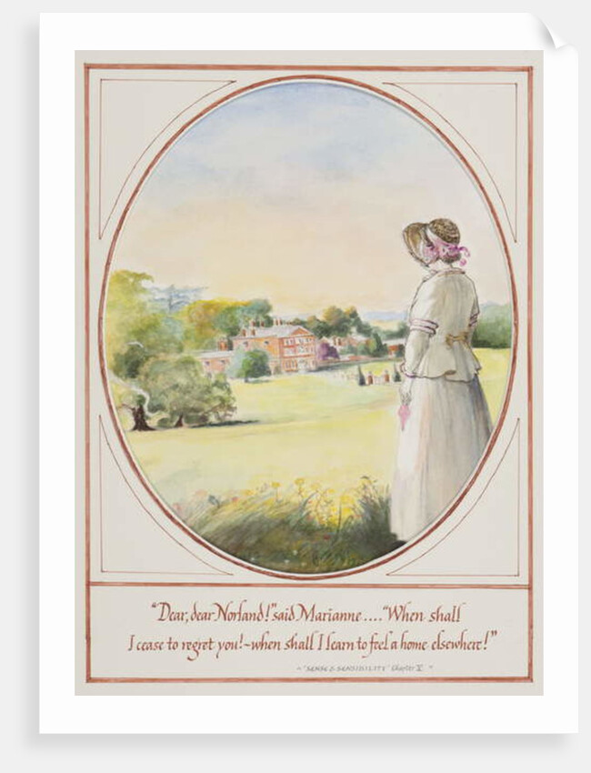 Dear, dear Norland! said Marianne, 2007 by Caroline Hervey-Bathurst