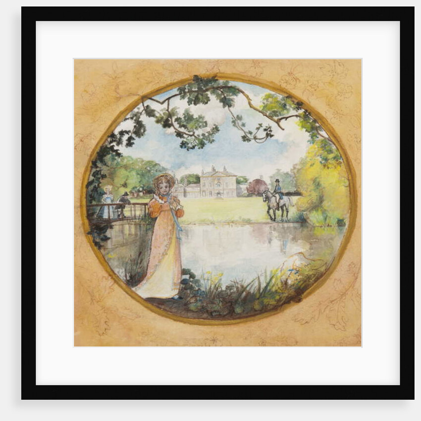 Mr Darcy Approaching, 2008 by Caroline Hervey-Bathurst