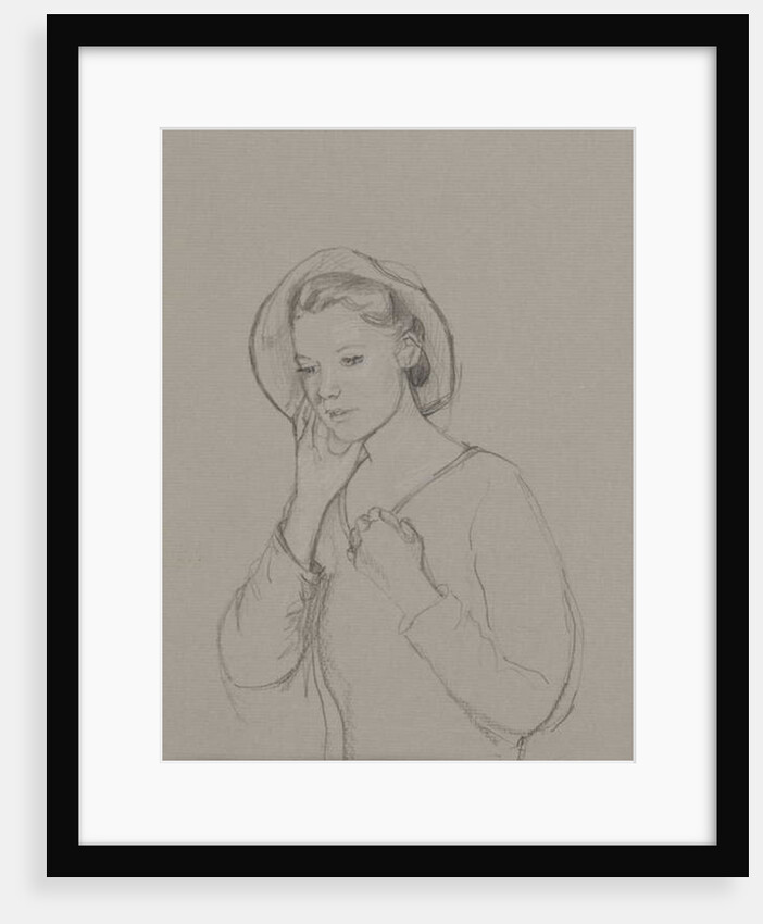 Study for Elizabeth Bennet, 2011 by Caroline Hervey-Bathurst