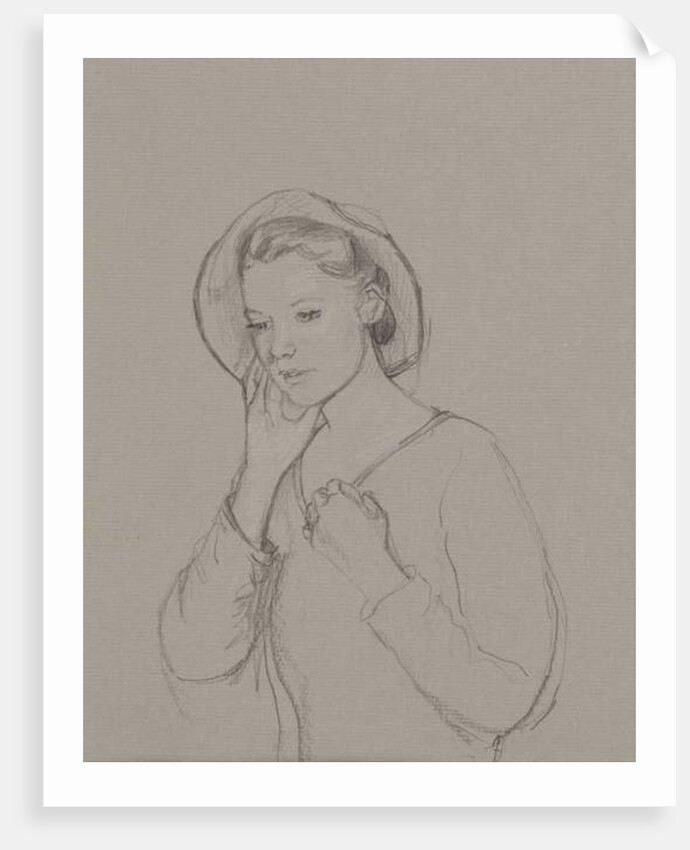 Study for Elizabeth Bennet, 2011 by Caroline Hervey-Bathurst