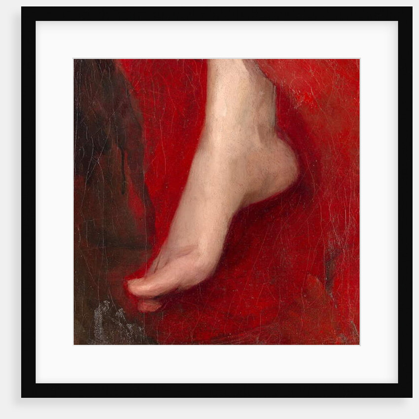 Study of a foot, early 1880s by Albert de Belleroche