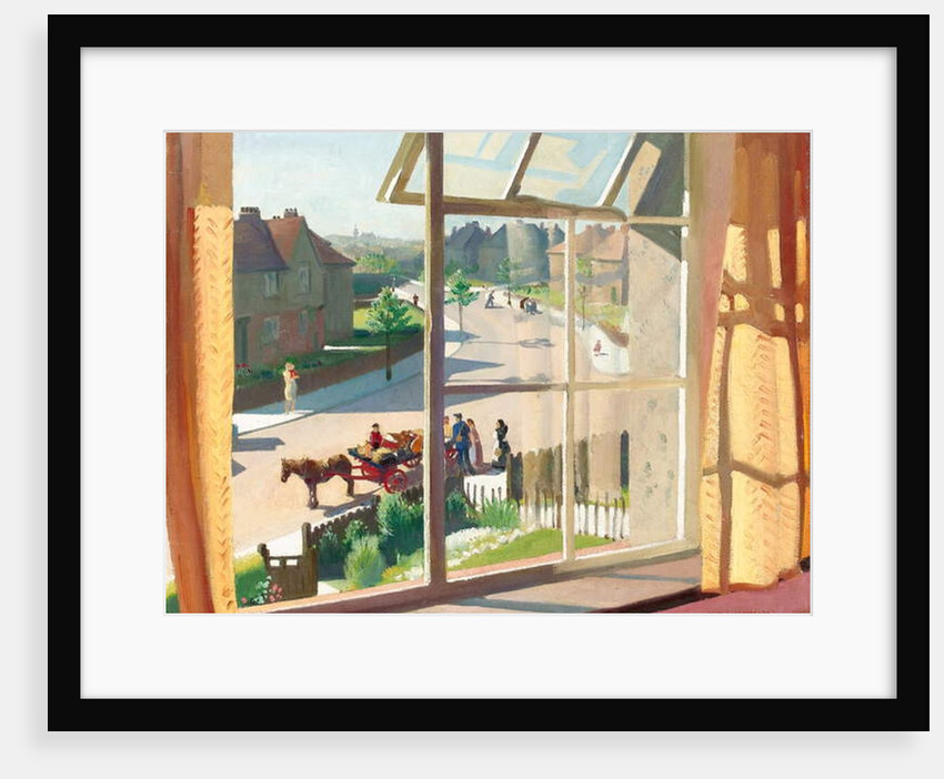 View from the artist's bedroom, c.1930 by Percy Shakespeare