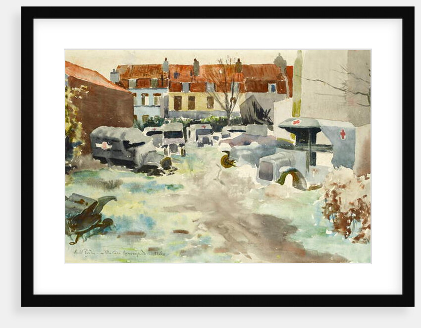 The Cars Graveyard, Malo, c.1919 by Ernest Procter