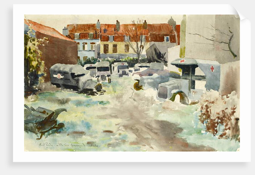 The Cars Graveyard, Malo, c.1919 by Ernest Procter