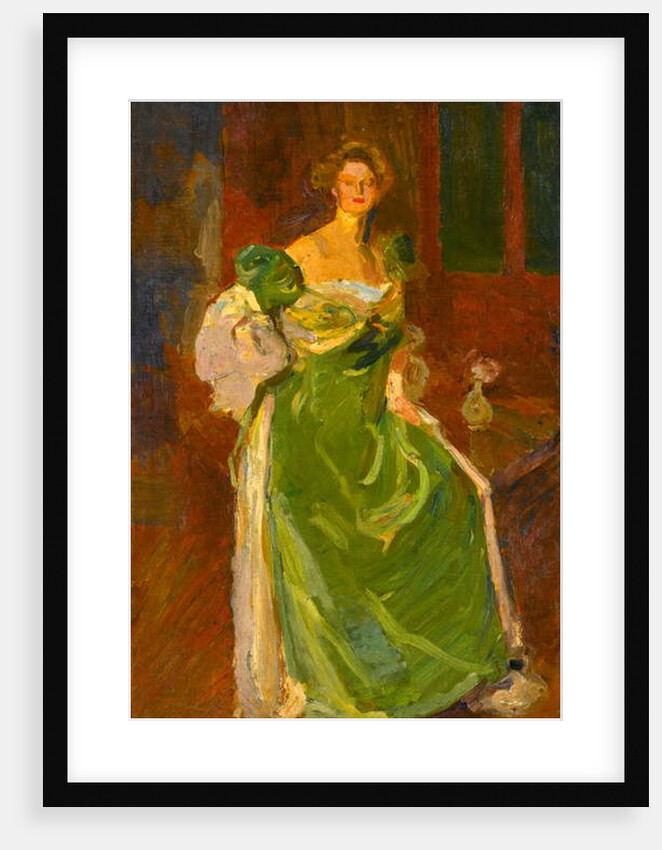 Portrait of a woman by Albert de Belleroche