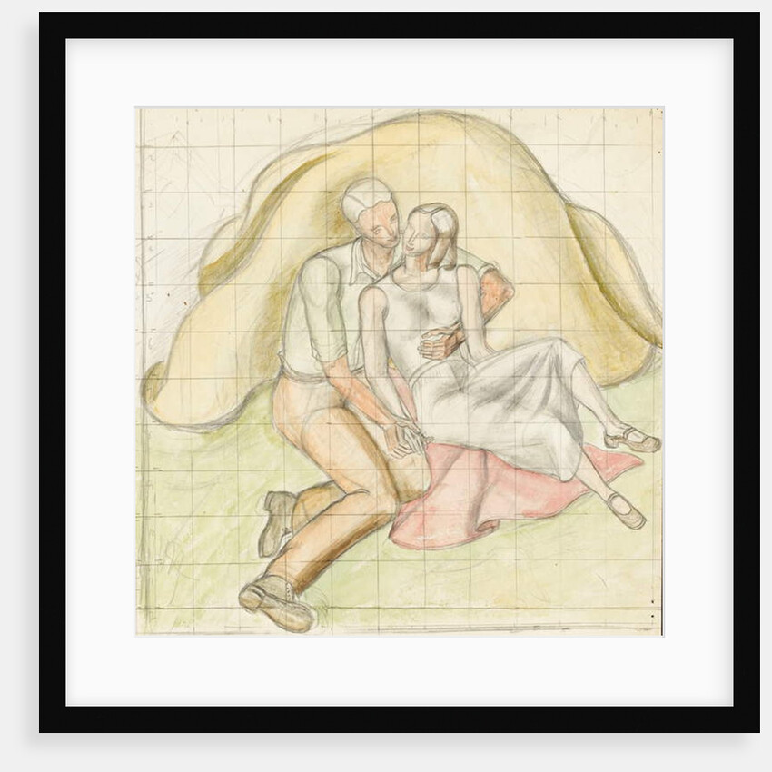Lovers, c.1930 by Rosalie Brill
