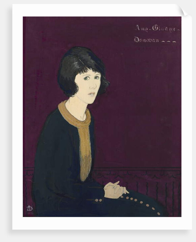 Self Portrait by Amy Gladys Donovan