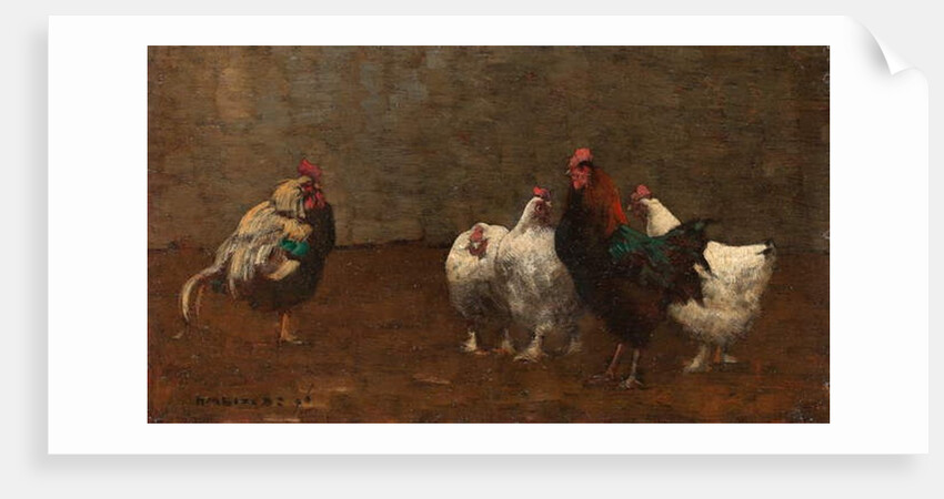 Fowls, 1896 by Horace Mann Livens