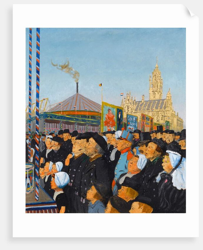 At Middleburg: The Kermis, August, 1913 by Charles Pearse