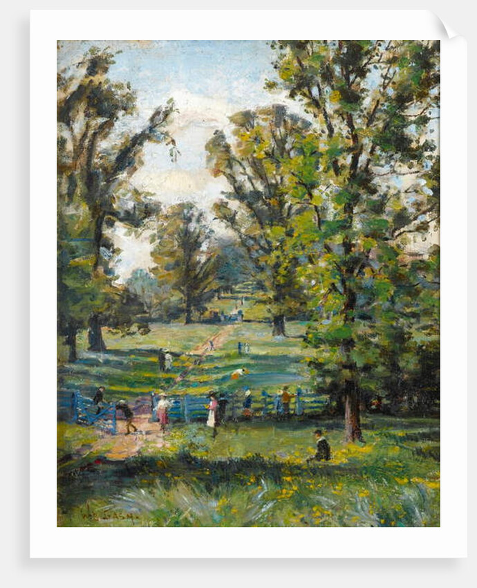 Avenues of Elm Trees on the Boughton Estate by Walter Bonner Gash