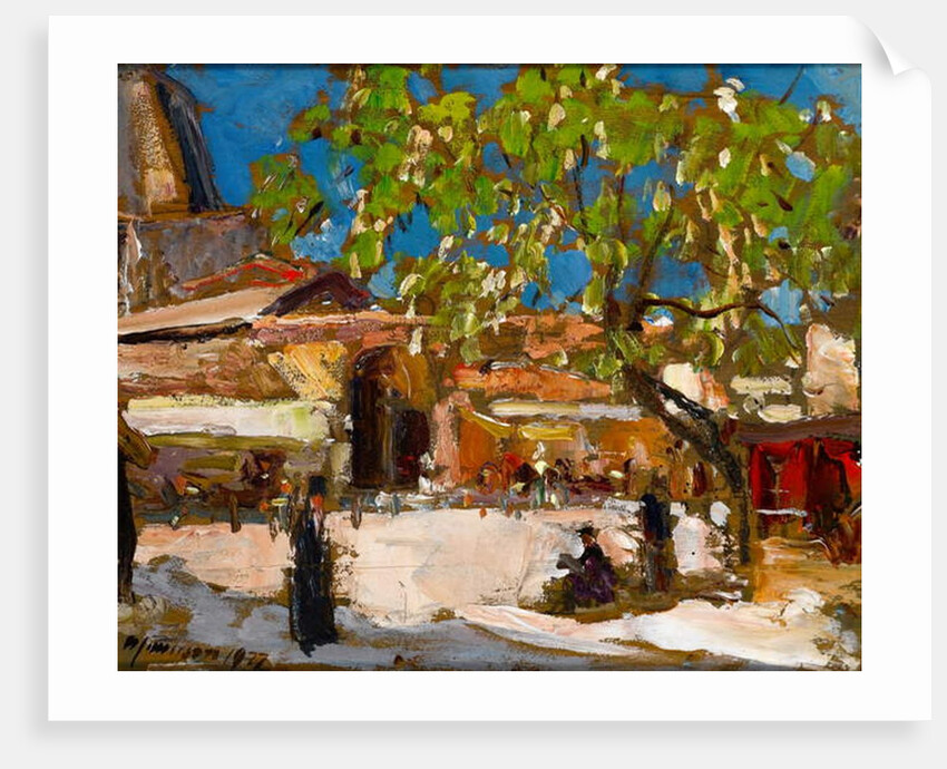 Market Square, 1927 by Alexander Jamieson