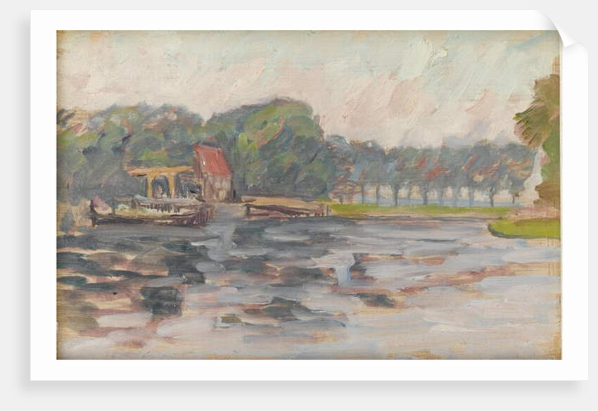 Lakeside view, c.1910 by Arthur Haythorne Studd