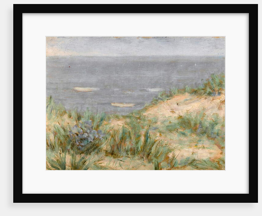 Seaview with Dunes, flowering seagrass, c.1900 by Arthur Haythorne Studd