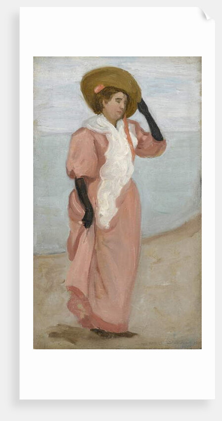 A Lady by the Sea,, c.1895 by Arthur Haythorne Studd